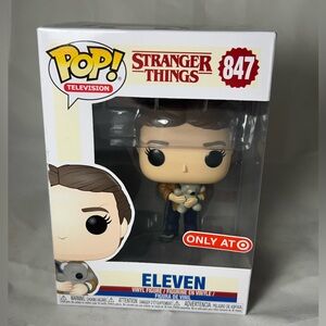 Funko Pop Netflix Stranger Things Eleven #847 Target Exclusive